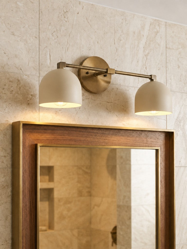 Wandlamp Koepelscherm Mid-Century Retro Design Badkamer Gang | Sansoti