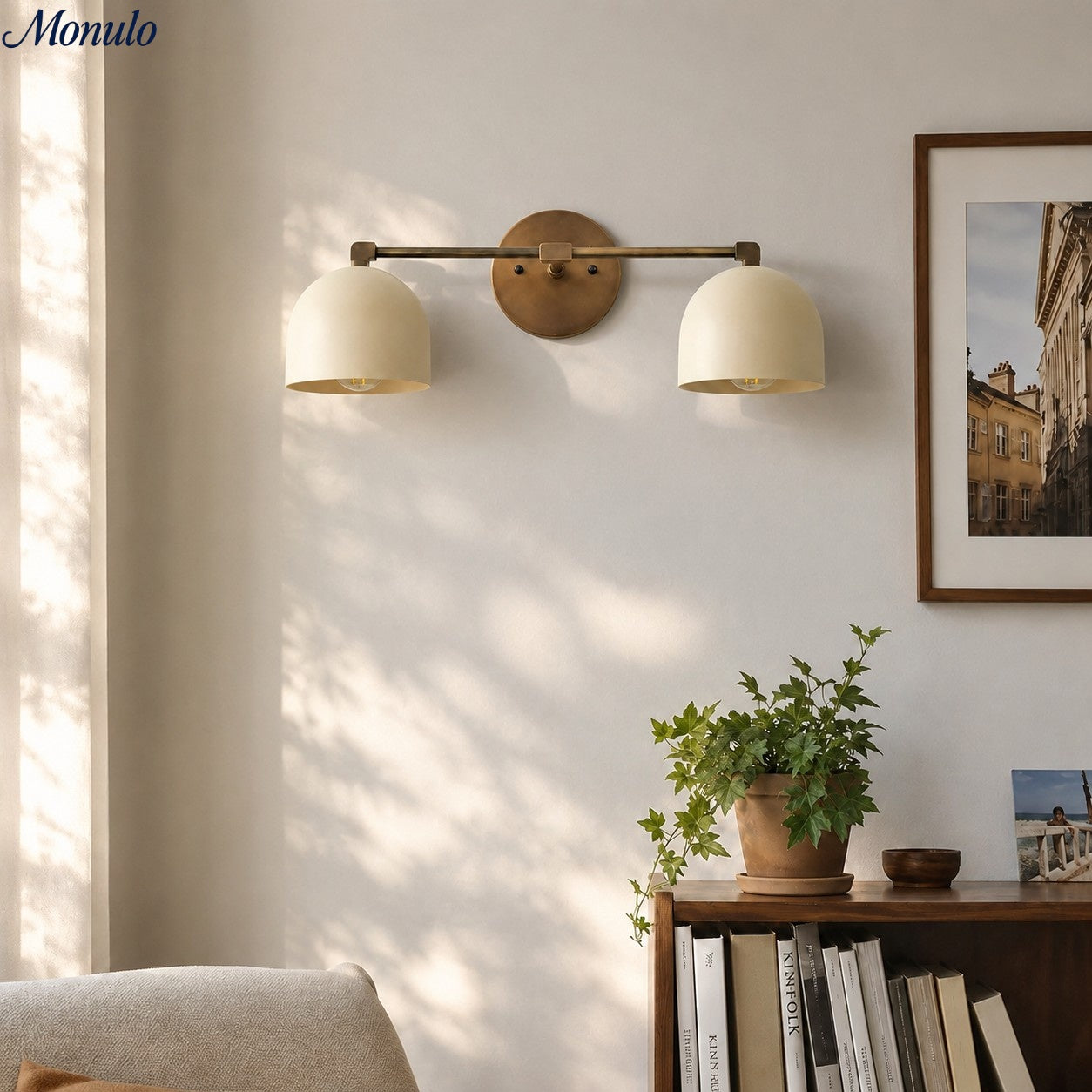 Wandlamp Koepelscherm Mid-Century Retro Design Badkamer Gang | Sansoti