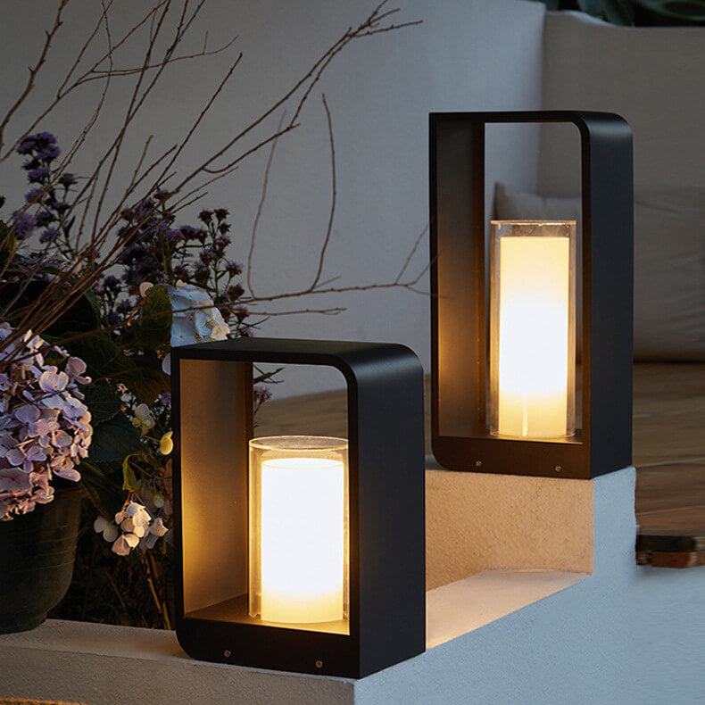 Lampe d’extérieur LED, éclairage de jardin résistant à l’eau, design moderne, éclairage d’allée et de terrasse, 30-60cm | Sansoti