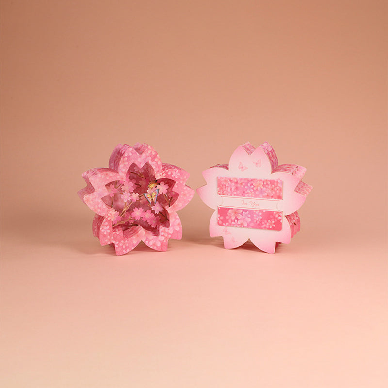 3D-Pop-up-Grußkarte mit Blumenmotiv für Muttertag, Geburtstag und Jubiläum - persönliches Geschenk und Grußkarte | Sansoti