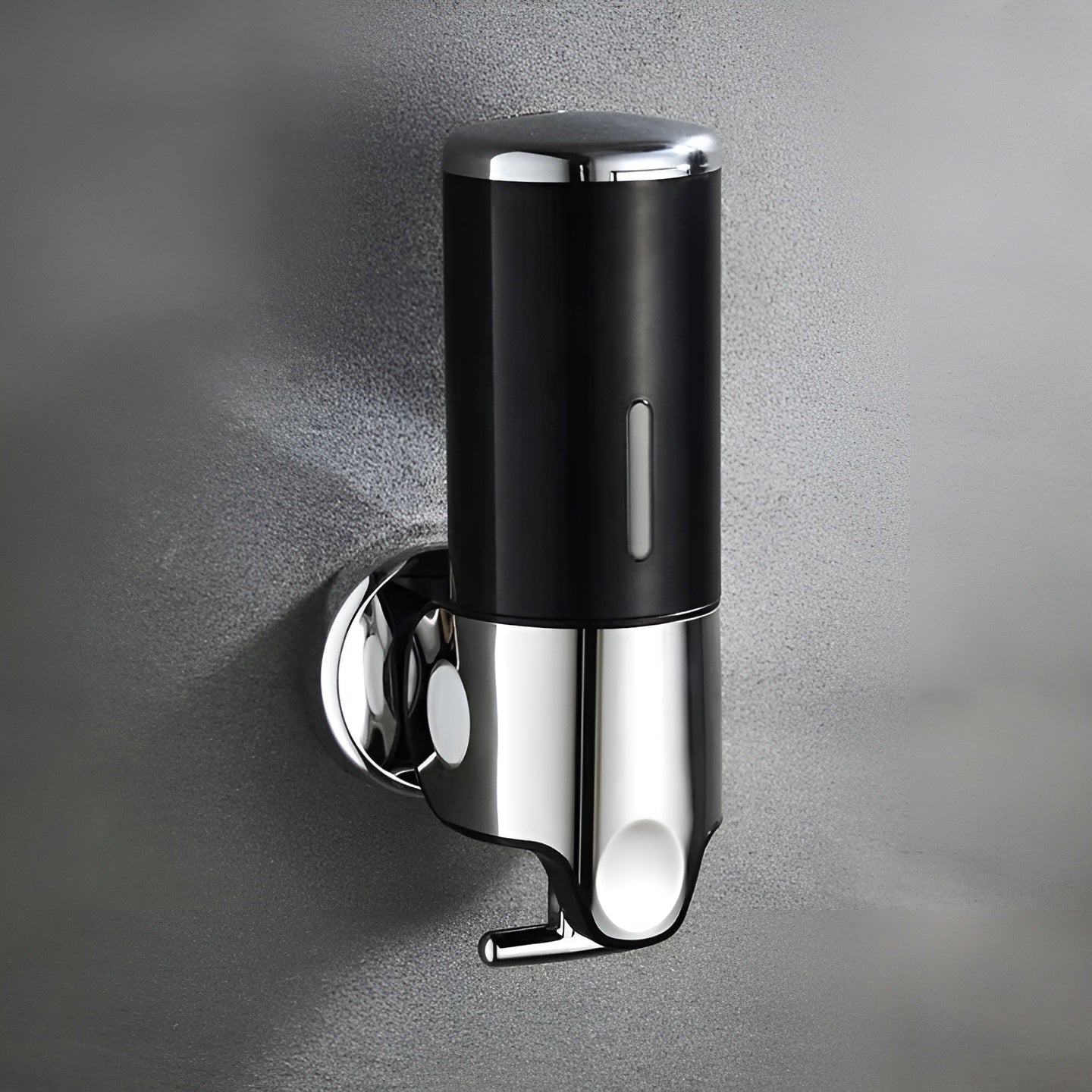 Wandzeepdispenser 500ml Wandmontage RVS Chroom Badkamer Keuken Enkel Dubbel Drievoudig Vloeibare Zeep | Sansoti