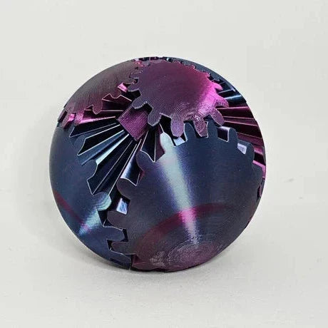 3D Relaxation Ball with Gears for Concentration Stress Relief Office Home Work Studying Focus | Sansoti