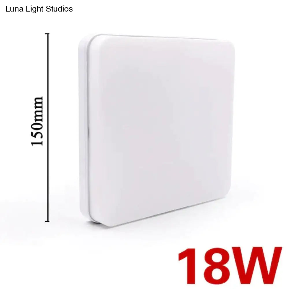 Quadratische LED-Panel-Deckenleuchte zur Aufbaumontage, 18 W, 24 W, 36 W, 48 W, warmweiß, kaltweiß, moderne Alltagsbeleuchtung | Sansoti