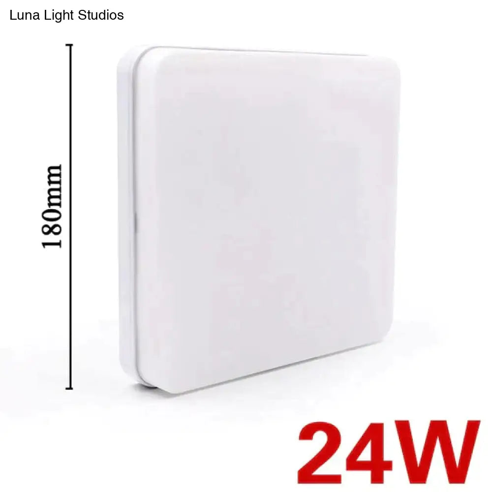 Quadratische LED-Panel-Deckenleuchte zur Aufbaumontage, 18 W, 24 W, 36 W, 48 W, warmweiß, kaltweiß, moderne Alltagsbeleuchtung | Sansoti