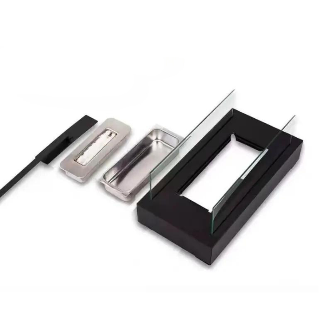 Cheminée de table bioéthanol de luxe pour intérieur & extérieur – Cheminée d'ambiance sans fumée | Restfield