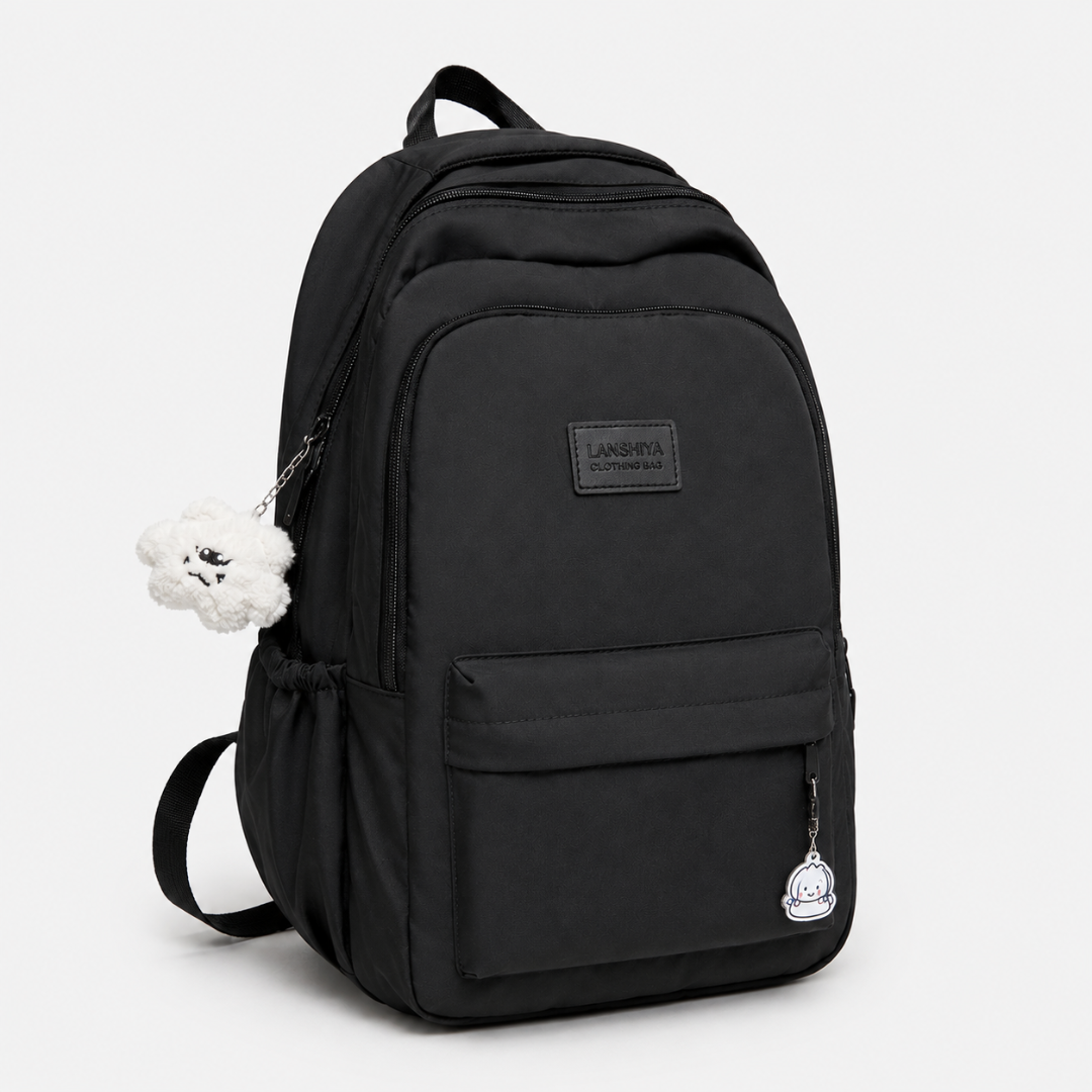 Everyday Backpack with Laptop Compartment and Comfortable Shoulder Straps for School Travel Work Outdoor Activities and Study | Sansoti