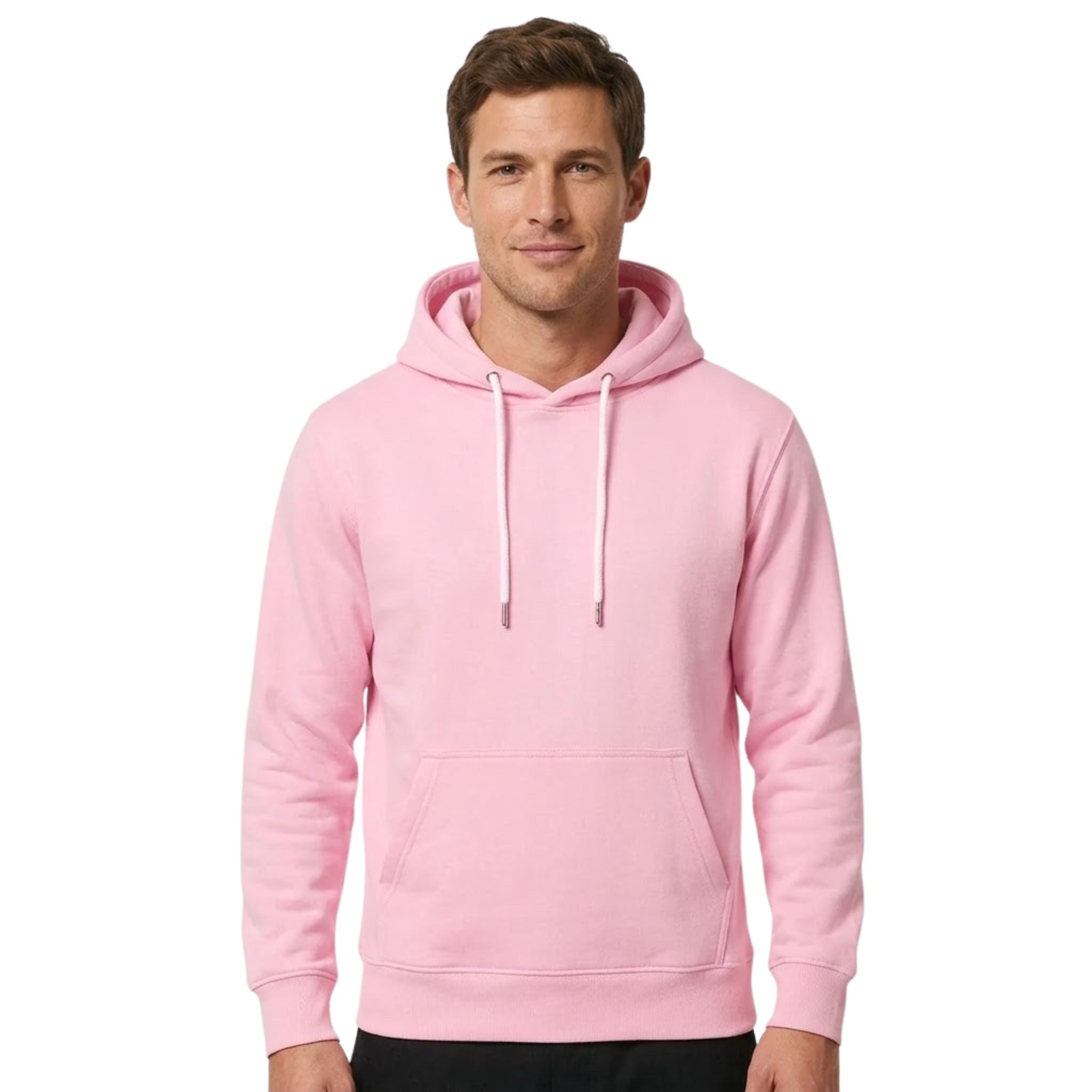 Men’s Fleece Hoodie with Hood – Warm Sweater for Autumn & Winter – Comfortable Fit – Casual Streetwear | Sansoti