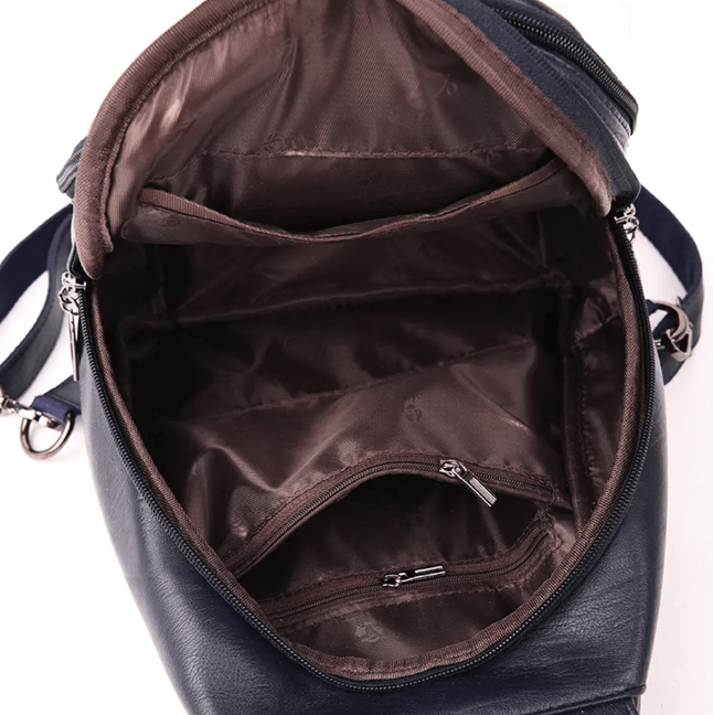 Leren Damesrugzak Elegant Design Praktisch Schoudertas Dagelijks Gebruik Mode Accessoire Veelzijdig Stijlvol | Sansoti
