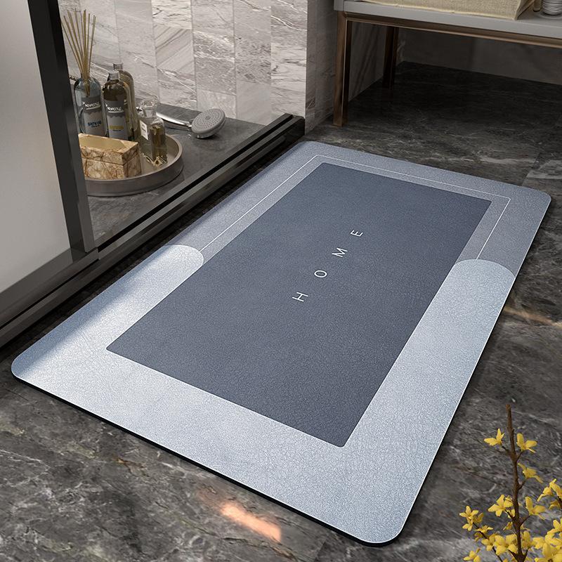 Zachte Badmat Antislip 40x60 cm | Superabsorberend Microvezel Droogloopmat voor Badkamer Keuken | Sneldrogend Vloerkleed met Antislip Onderkant | Sansoti