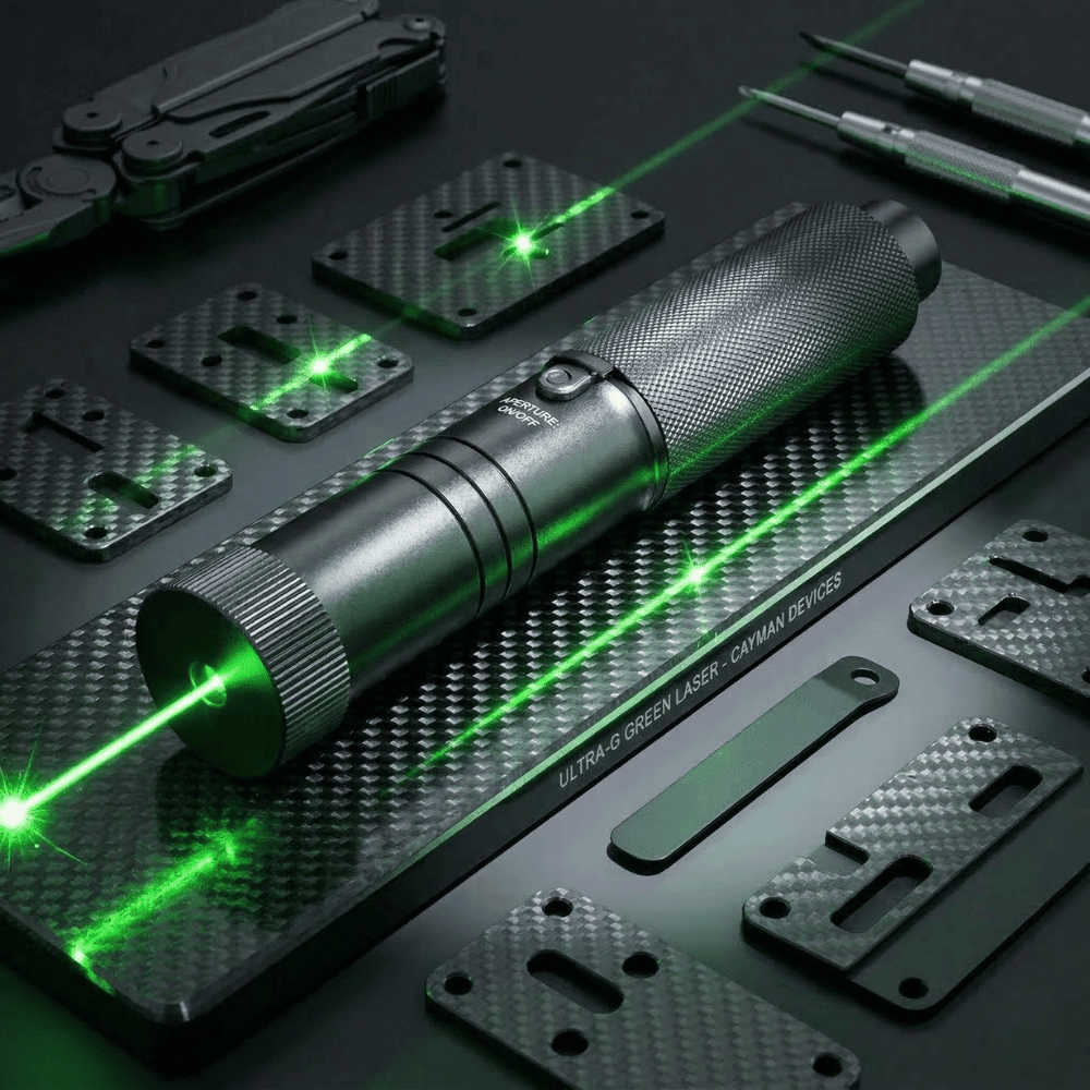 Oplaadbare Laserpointer Metaal 10.000m Bereik Verstelbare Focus Precisie-indicator voor Presentaties Onderwijs | Sansoti