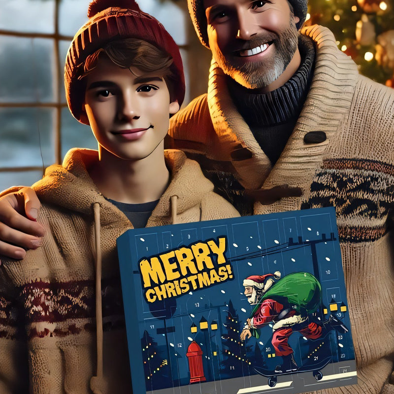 Outdoor Survival Adventskalender 24 Dagen – Compleet Overlevingsset met Gadgets en Gereedschap voor Avonturiers | Sansoti
