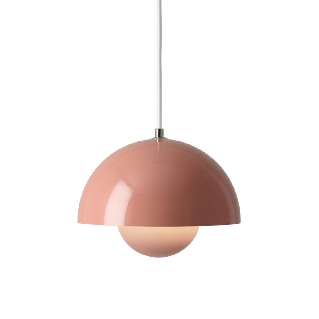 Suspension avec jardinière, design scandinave, métal E27, lumière blanc chaud, câble réglable, pour salon ou cuisine | Sansoti