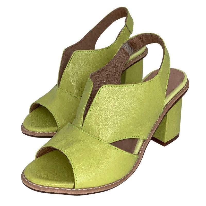 Dames Sandalen met Blokhak Open Teen Elegant Comfortabel Leer Bordeauxrood Zomerschoenen | Sansoti