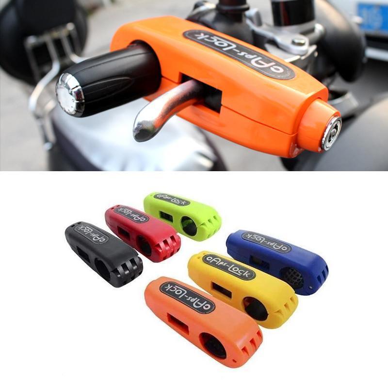 Motorrad-Lenkradschloss Universal – Diebstahlschutz für Roller Moped Quad Lenker Bremshebelverriegelung | Sansoti