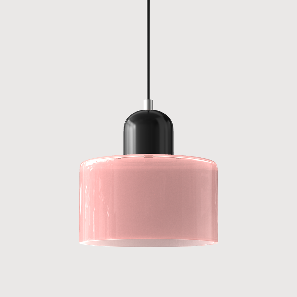 LED Pendant Lamp Slim White Modern Design 200cm Elongated for Living Room & Dining Room | Sansoti