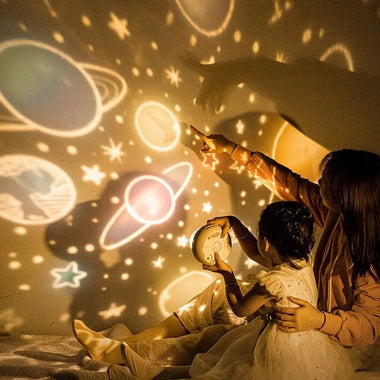 Sterrenhemel Projector voor Kinderen – Creëert Magische Sfeer met Sterren en Sterrenstelsels | Sansoti