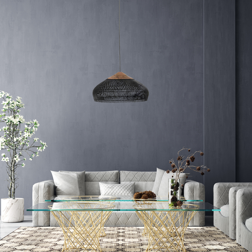 Hanglamp Rattan Bamboe Handgevlochten Bohemian Retro E27 Ø40 Ø60 Eetkamer | Sansoti