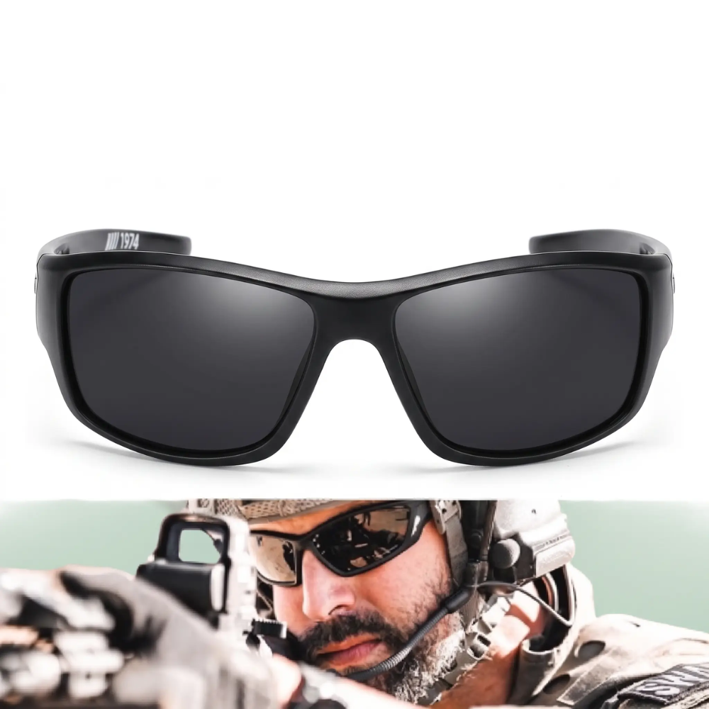 Gepolariseerde Sportbril UV400 Fotochromisch Lichtgewicht Militaire Stijl voor Hengelen Fietsen Hardlopen Waterdicht Oliebestendig Herenmodel Outdoor | Sansoti