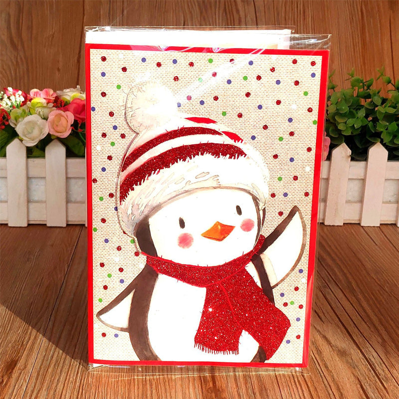 Set musikalischer Weihnachtskarten mit Klang und Lichtern für gemütliche Feiertage Originelle Geschenke Grußkarten | Sansoti
