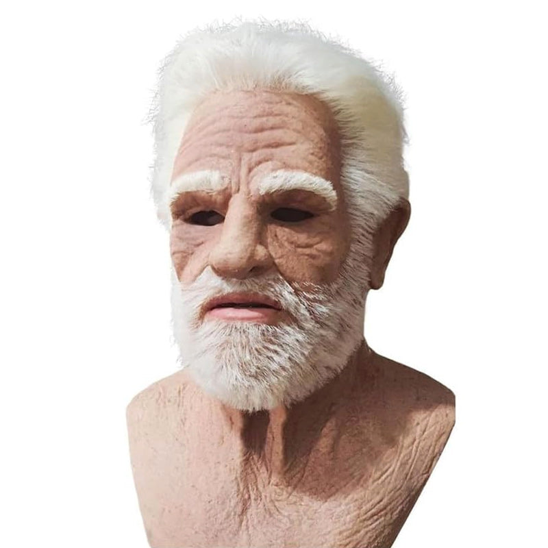 Realistic Latex Full Face Mask for Halloween Cosplay Parties Horror Costume Carnival Theater | Sansoti