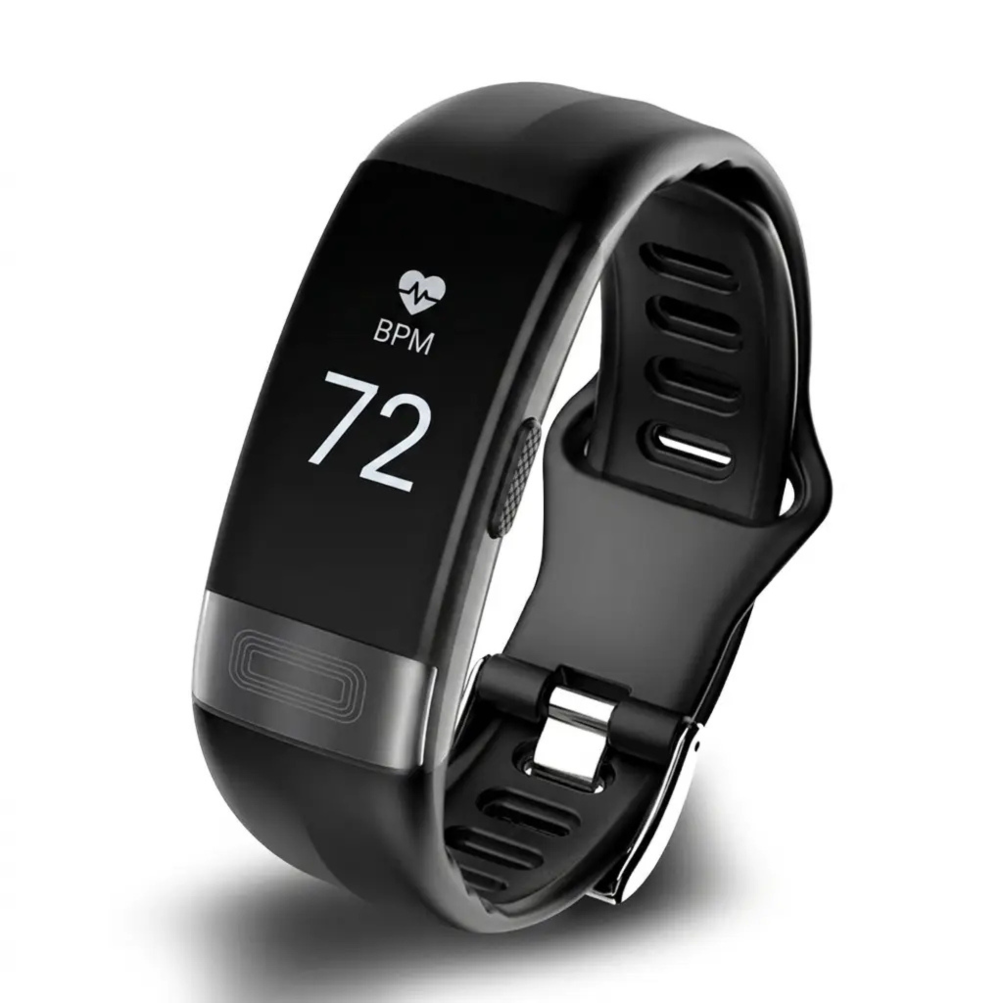Smartwatch met Bloeddrukmeter, ECG, Hartslagmeter, Zuurstofsaturatie en Slaaptracking – Gezondheidsmonitor | Sansoti