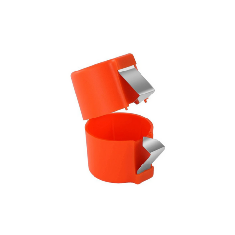 Egg Separator and Opener Orange Plastic Kitchen Tool Multifunctional for Baking Cooking Breakfast | Sansoti