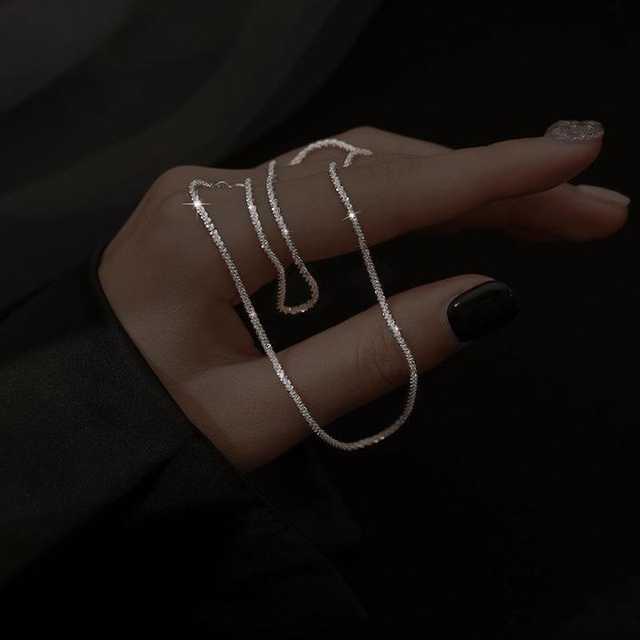 Sterrenlicht Ketting Set Zilver 925 Sterling 2 Lengtes Fijne Halskettingen | Sansoti