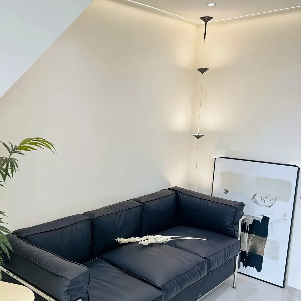 Vloer Tot Plafond Lamp 4 Lichtpunten LED 2,5-3,2 m Woonkamer Slaapkamer Werkkamer Minimalistische Staande Lamp Sfeerverlichting | Sansoti