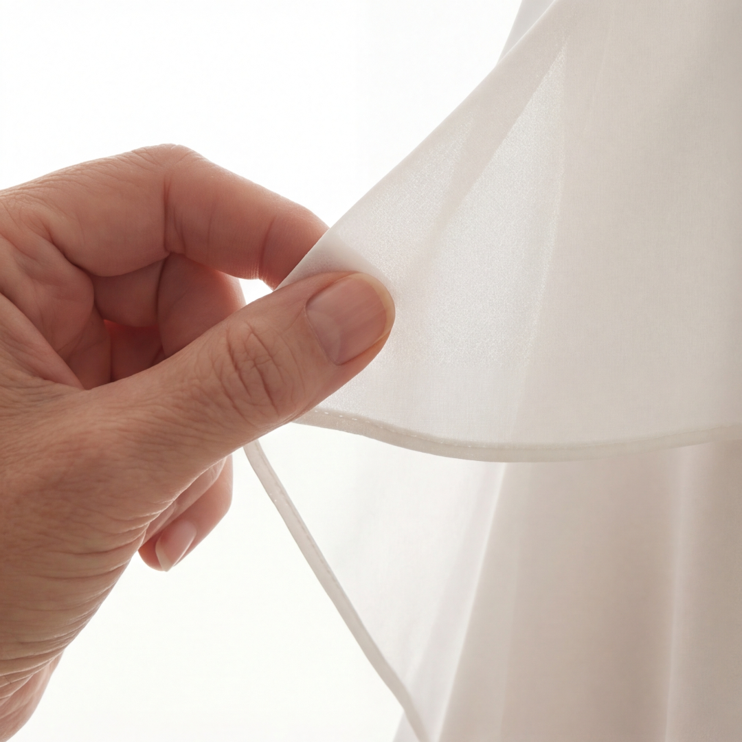 Gelaagde Ruffle Jurk voor Vrouwen – Vloeiende Chiffon met Vleugelmouwen & 4 Lagen | Sansoti