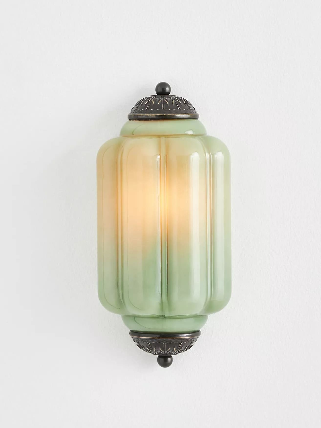 Wandlamp Melkglas voor Slaapkamer Gang Scandinavische Stijl | Sansoti