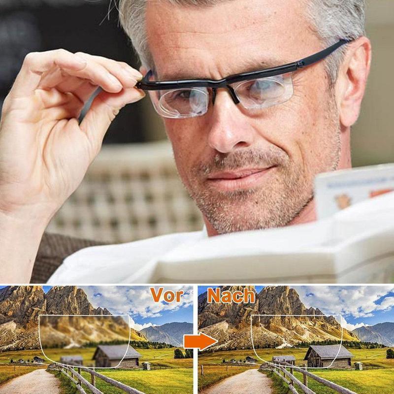 Instelbare Leesbril Unisex met Verstelbare Focus en Zoomfunctie | Sansoti