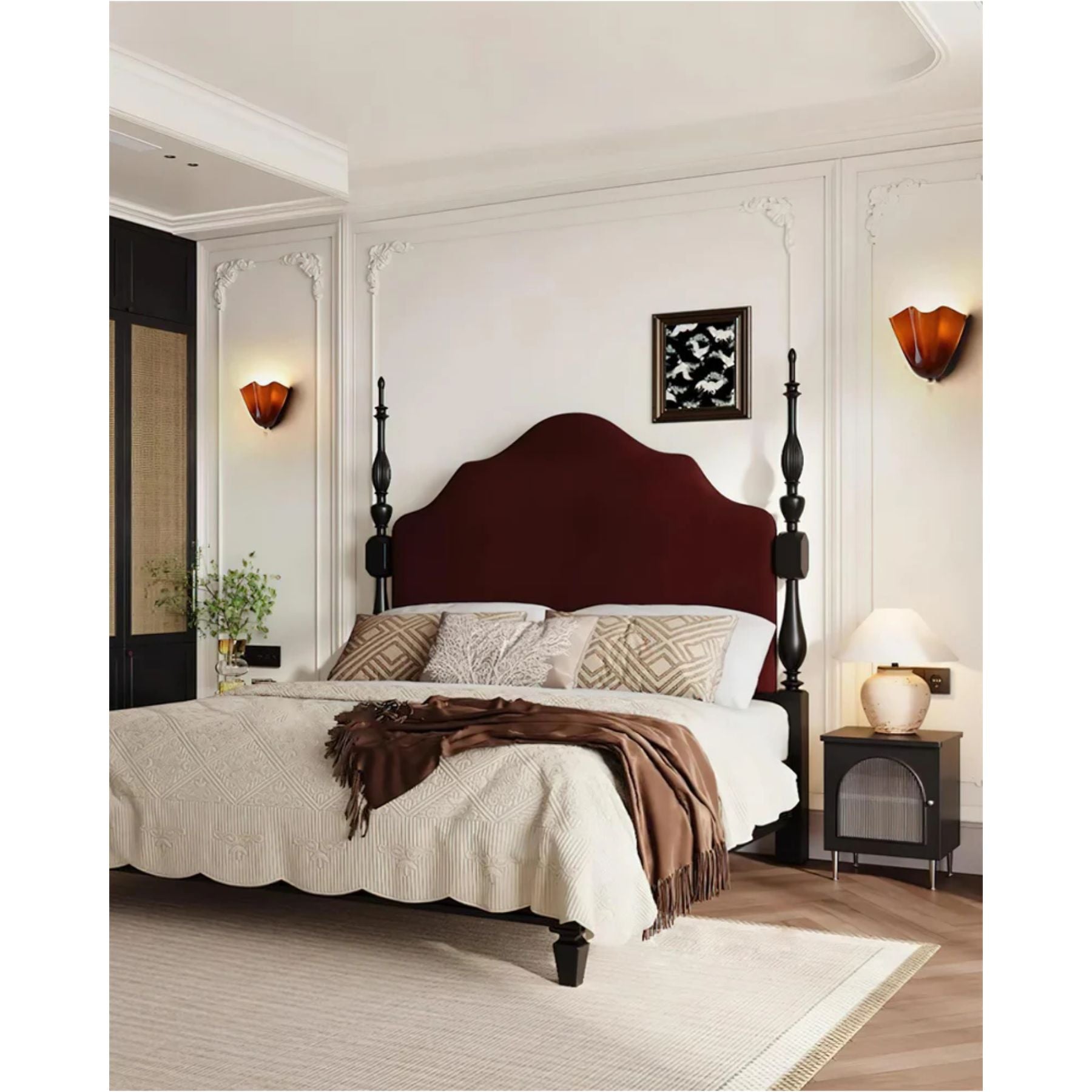 Glazen wandlamp 2x E27 glas beige badkamer hal woonkamer dimbare wandverlichting vochtbestendig | Sansoti