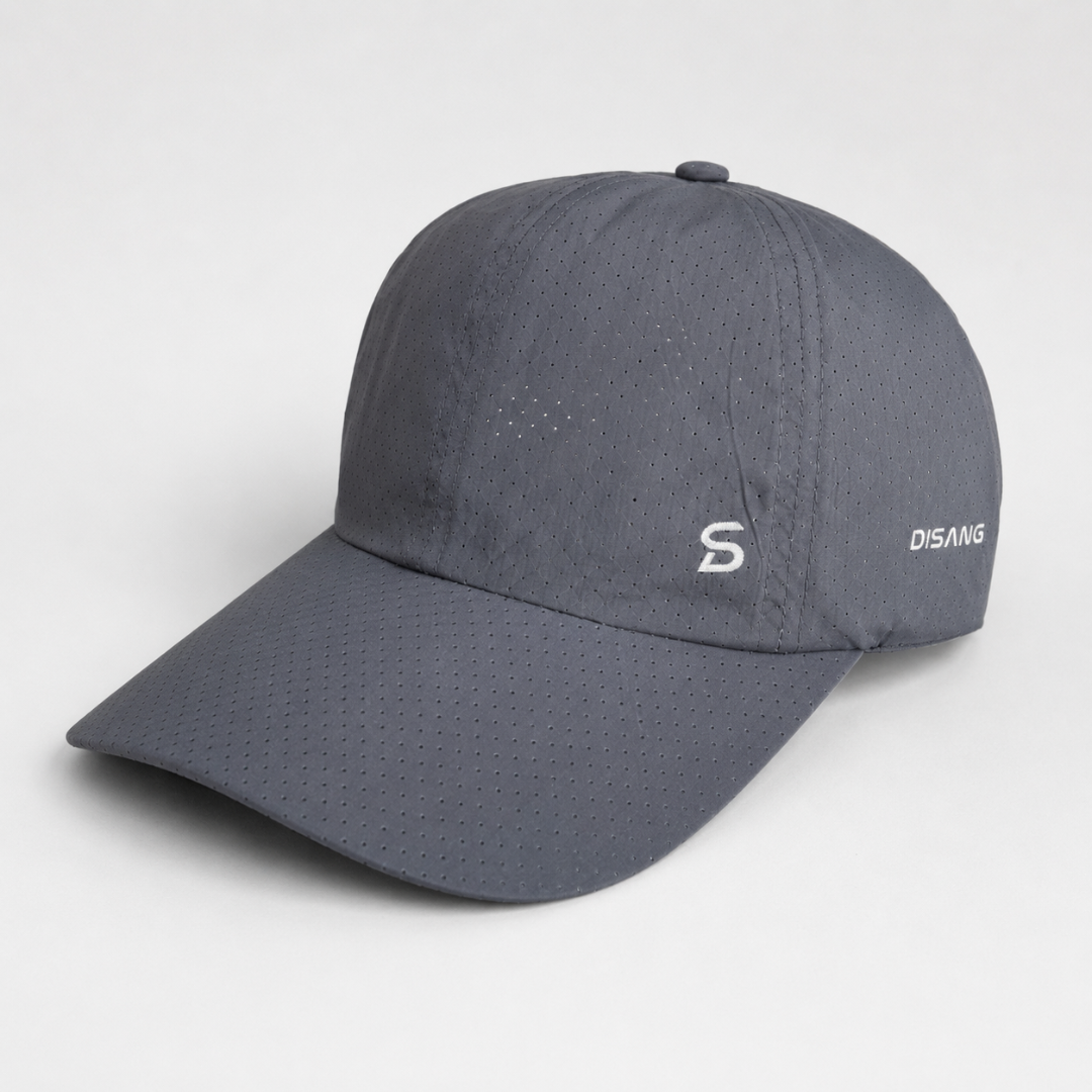 Perforated Summer Baseball Cap for Men and Women Breathable Sports Adjustable Quick-Drying Outdoor Unisex Sun Visor | Sansoti