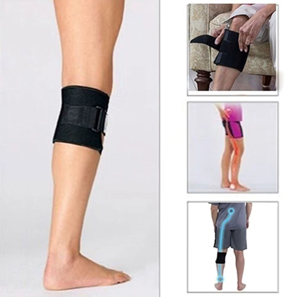 Kniebandage zur Linderung von Ischiasschmerzen mit Akupressur-Druckpolster, therapeutischer Kompression und Stützfunktion | Sansoti
