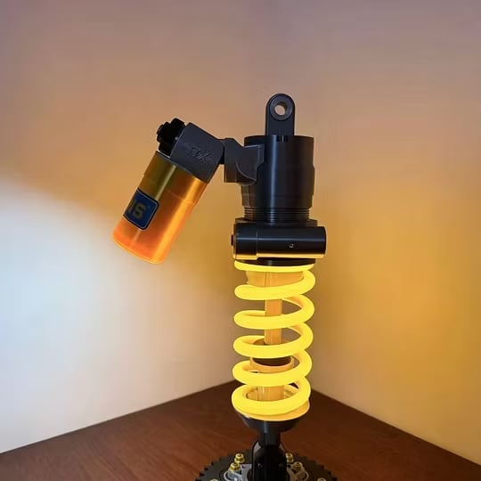 Shock-Absorbing Table Lamp with Touch Control and Dimmable LED Light for Desk Gaming Workspace Bedroom | Sansoti