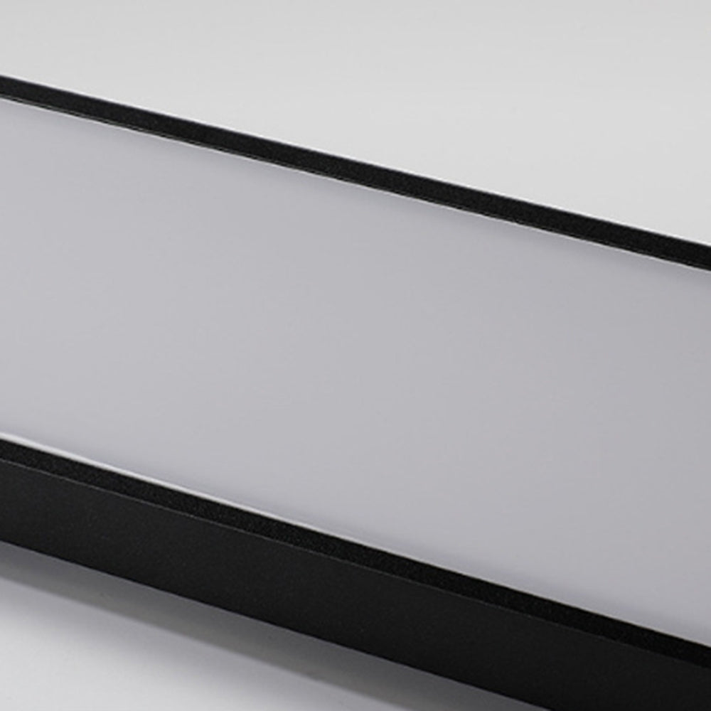Modern Outdoor Wall Light Metal Acrylic Black Linear LED 40-150cm Garden Balcony Patio Facade Outdoor Lighting | Sansoti