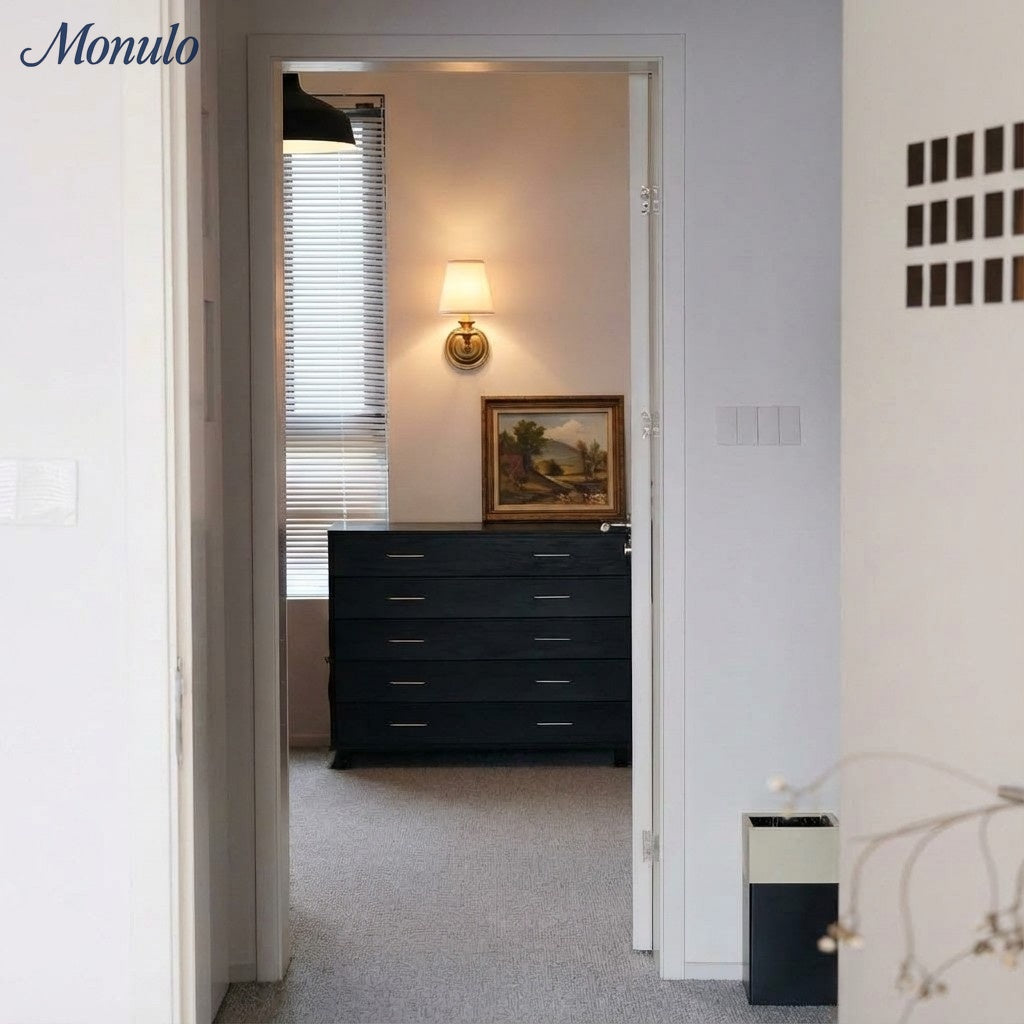 Wandlamp met stoffen kap en zwanenhalsarm – smeedijzeren armatuur met verstelbare leeslamp | Sansoti