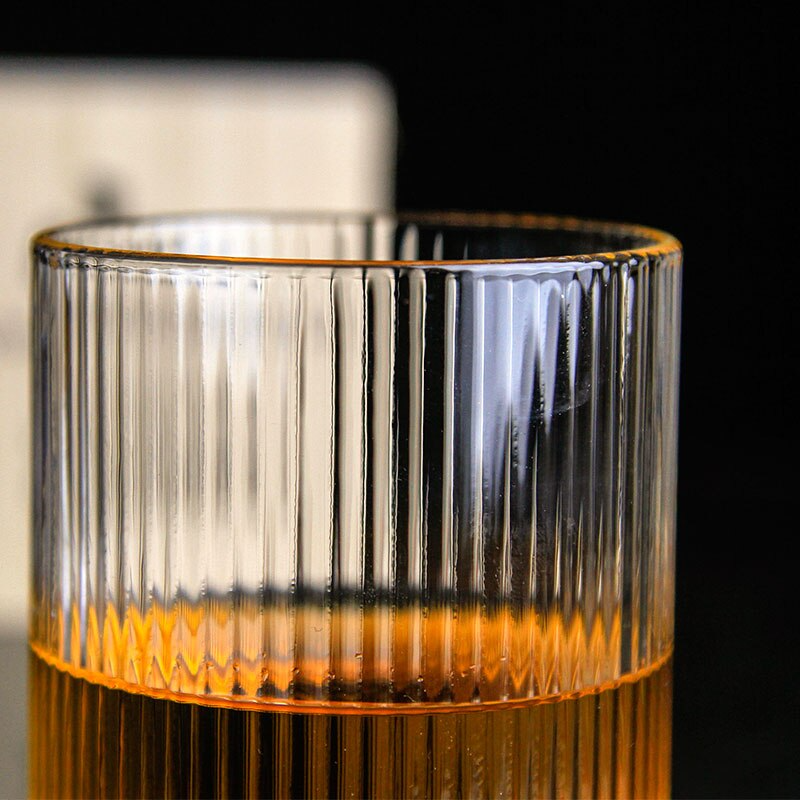 Japans Whiskyglas 320ml Hittebestendig Glas Vintage Stijl Handgemaakt met Houten Kist Whisky Drinkglas Borrelglas Geschenkverpakking Premium Glaswerk Scandinavisch Interieur | Sansoti