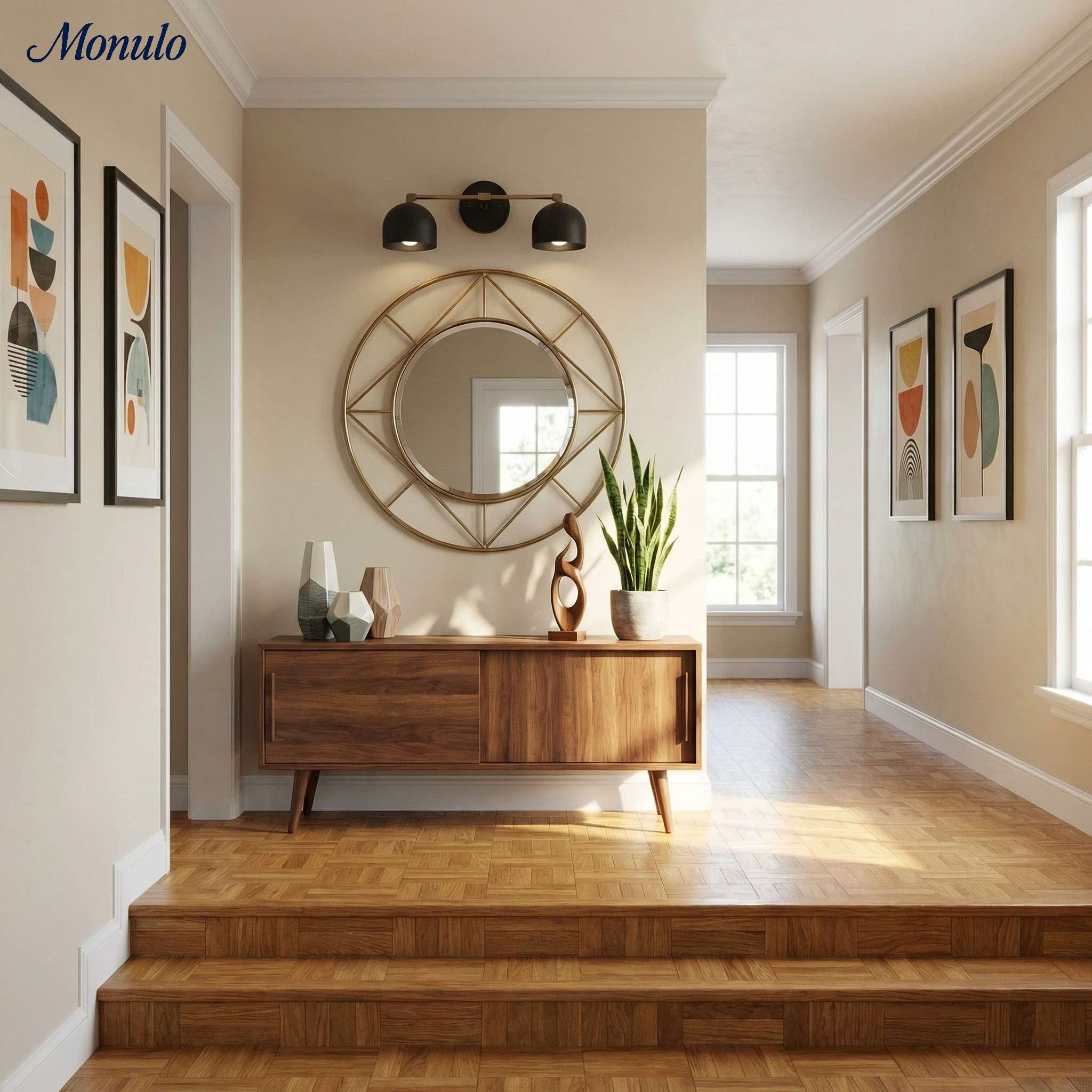 Wandlamp Koepelscherm Mid-Century Retro Design Badkamer Gang | Sansoti