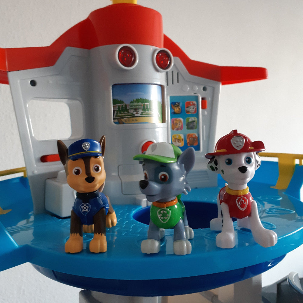 Speelgoedauto Raceset met Glijbaan en Uitkijktoren - Interactief Racecircuit voor Kinderen 4+ - 52x42 cm | Sansoti