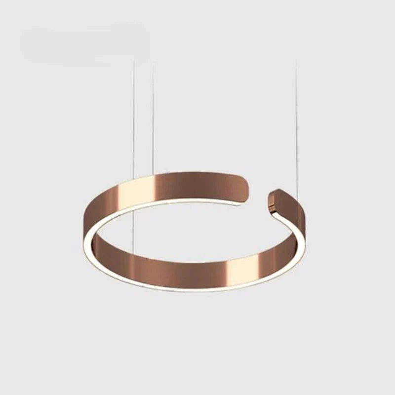 Ronde LED Hanglamp Meerdere Maten Eettafel Woonkamer Design Ringlamp Modern | Sansoti