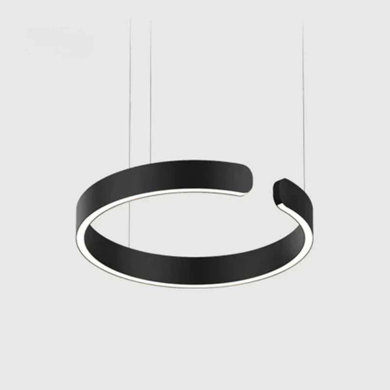 Ronde LED Hanglamp Meerdere Maten Eettafel Woonkamer Design Ringlamp Modern | Sansoti