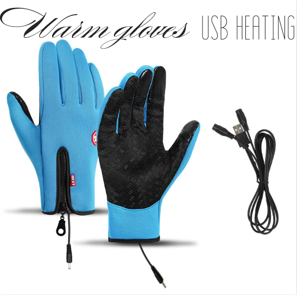 Verwarmbare Handschoenen met USB Touchscreen Waterdicht Winddicht voor Winter | Sansoti