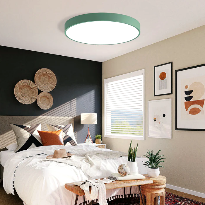 LED Ceiling Lamp Round Modern Dimmable for Living Room and Bedroom | Sansoti