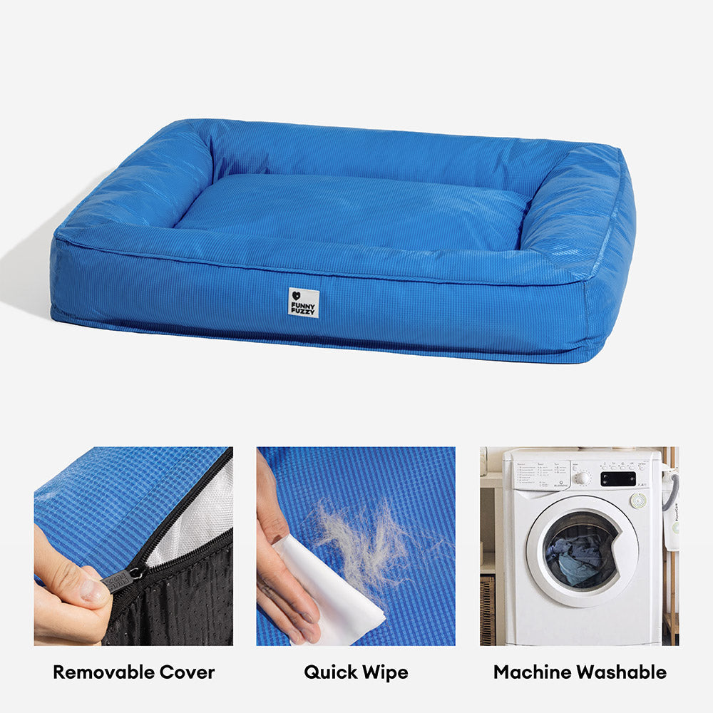 Orthopedisch Hondenkussen Volledig Ondersteunend Waterafstotend Bed Groot Steungevend Comfortabel Voor Honden | Sansoti