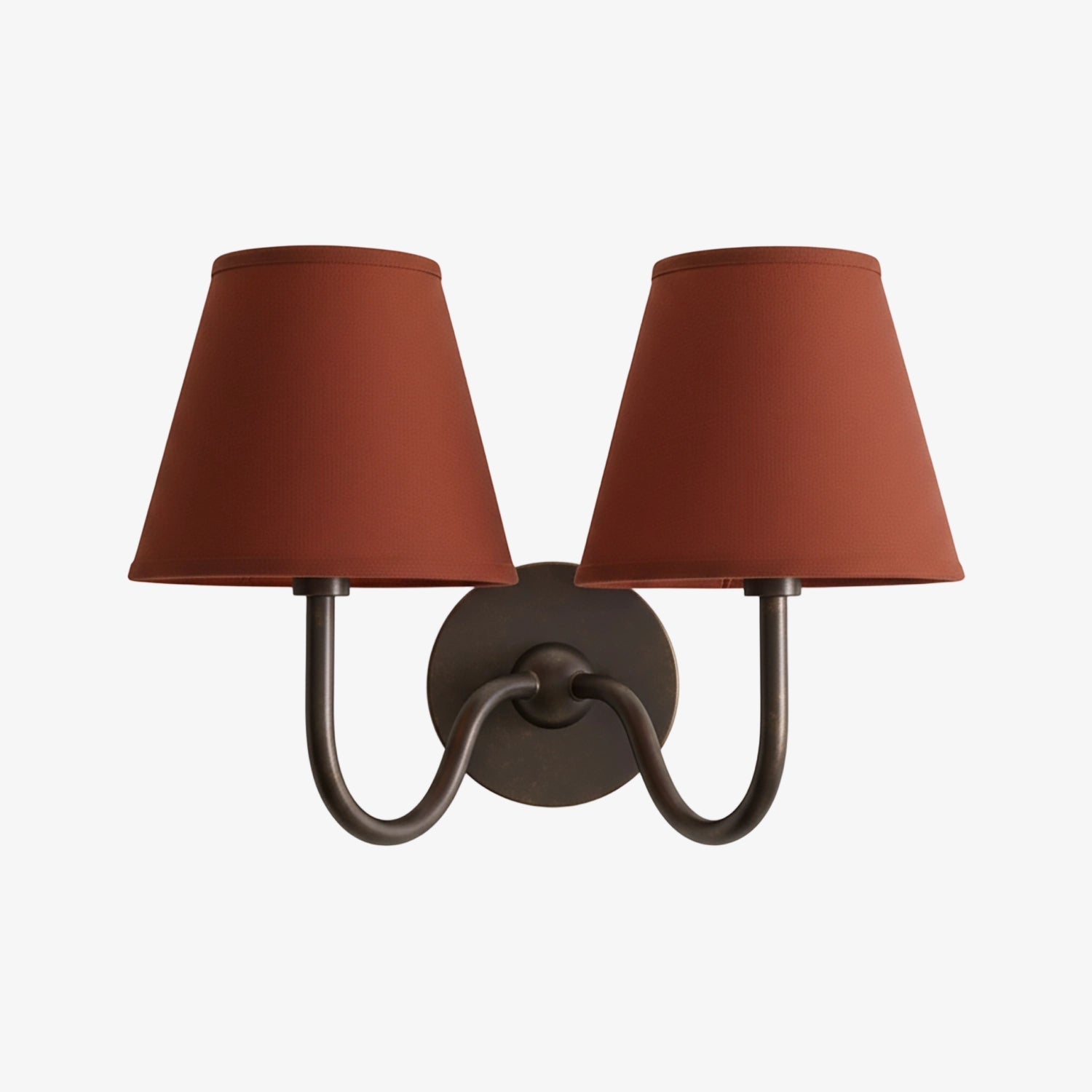Wandlamp met Geplisseerde Stoffen Kap – Klassieke Verlichting voor Slaapkamer en Woonkamer | Sansoti