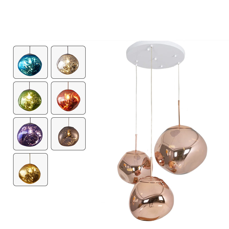 Suspension Melt Design Acrylique LED Blanc Chaud Dimmable Salon Salle à Manger Restaurant Chambre | Restfield