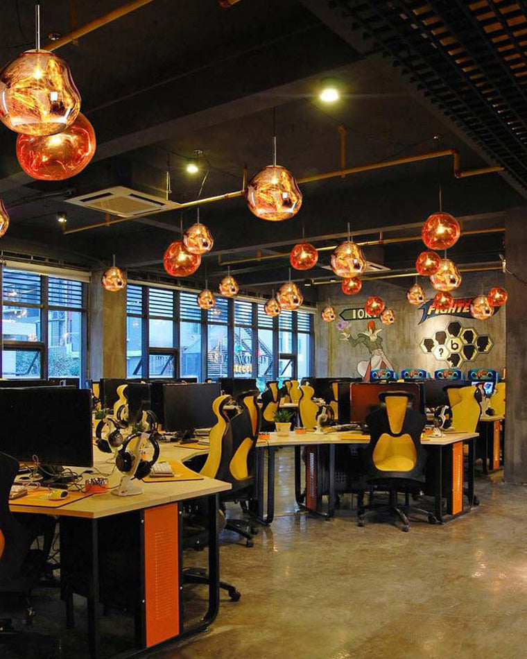 Suspension Melt Design Acrylique LED Blanc Chaud Dimmable Salon Salle à Manger Restaurant Chambre | Restfield