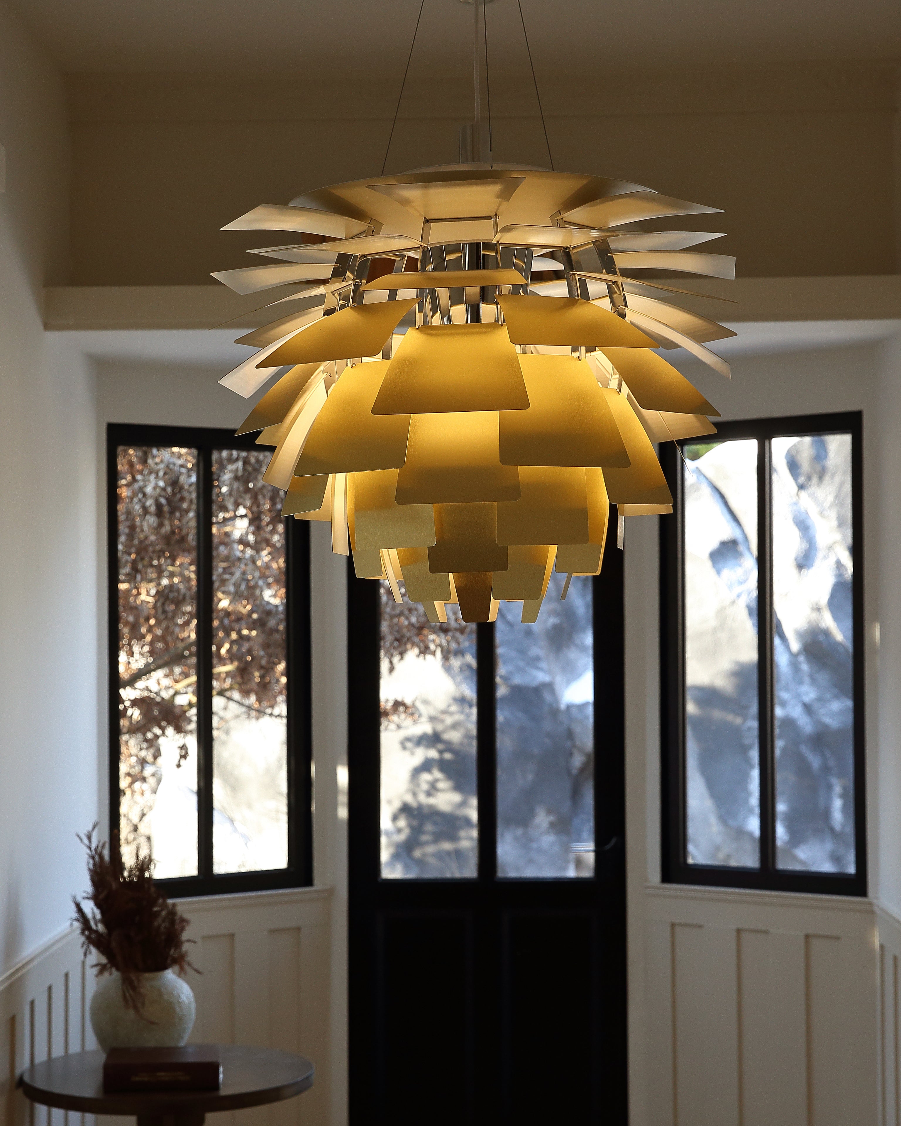 Hanglamp Dennenappel Metaal Klassiek Warm Wit Verstelbaar Snoer Woonkamer | Sansoti