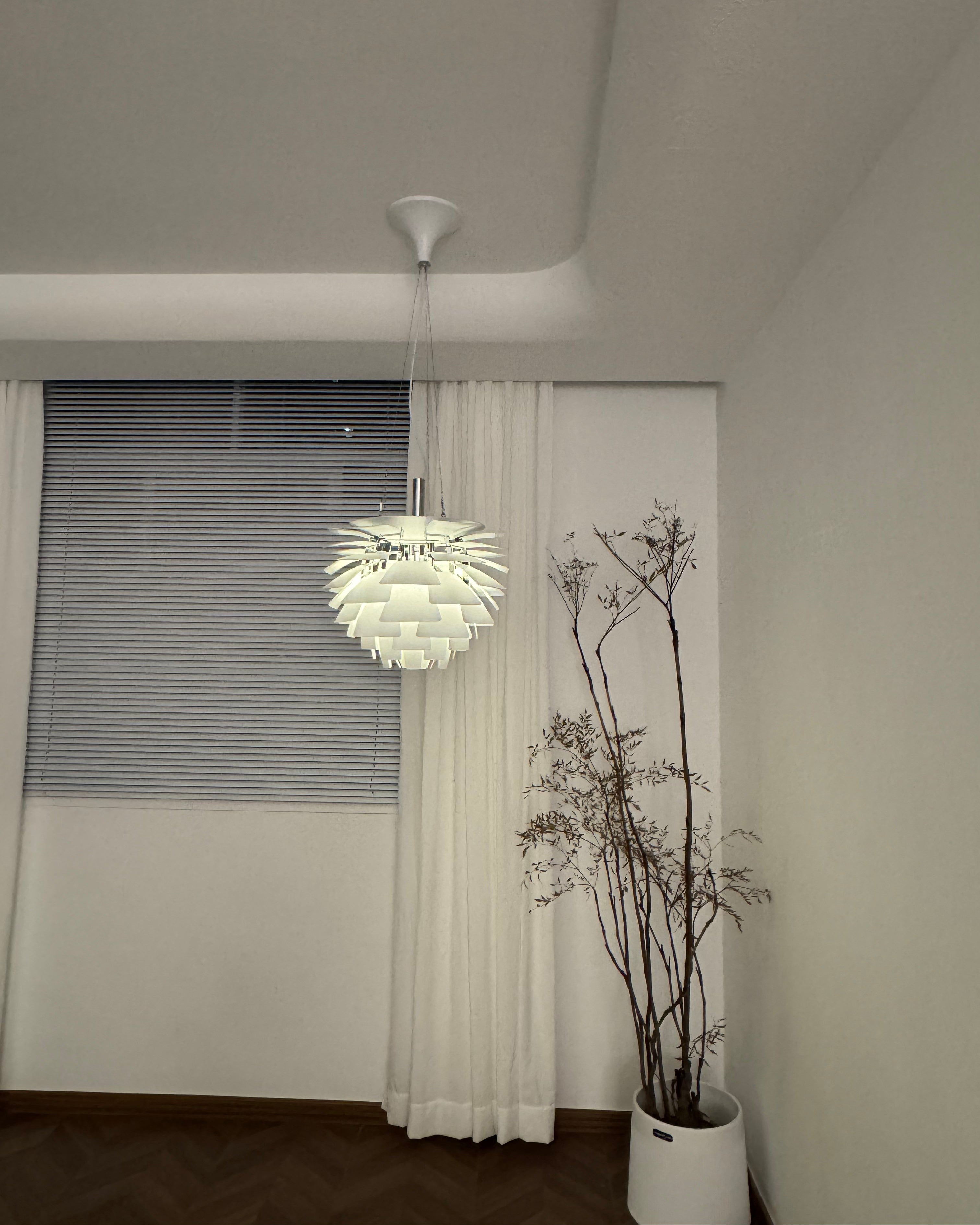 Hanglamp Dennenappel Metaal Klassiek Warm Wit Verstelbaar Snoer Woonkamer | Sansoti